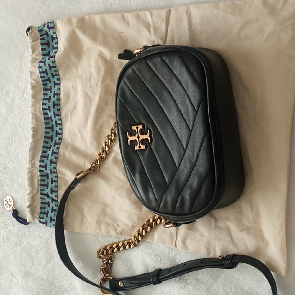 Tory Burch Kira Chevron leather crossbody bag